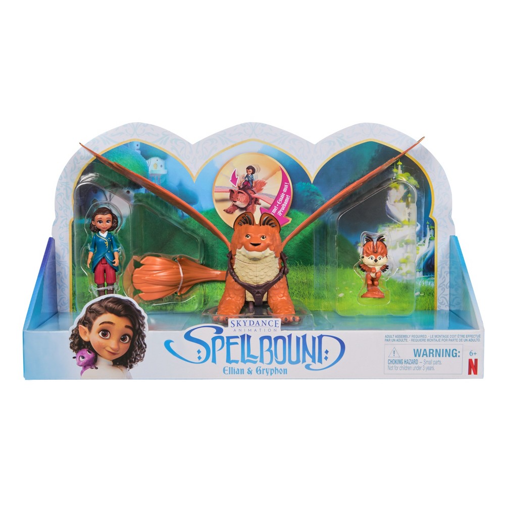 Spellbound Ellian &#38; Gryphon Figures Pack Set - 4pc