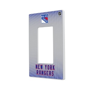 NHL Eastern Conference Teams Linen Hidden-Screw Light Switch Plate for Single Rocker - 1 of 4