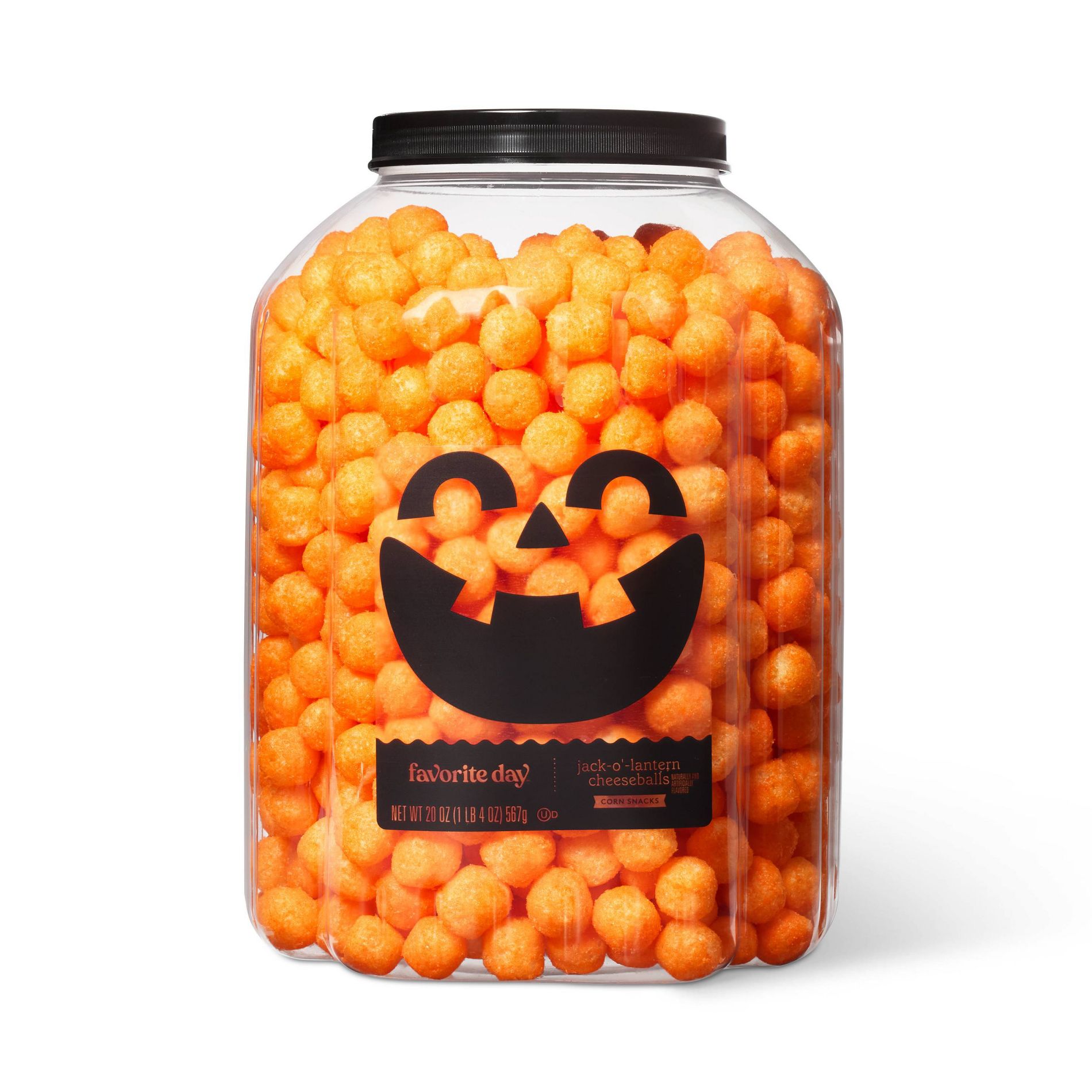 Halloween Jack-o-Lantern Cheese Balls - 20oz - Favorite Day™