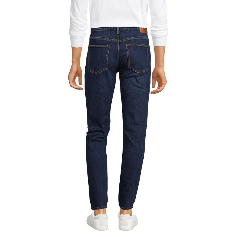 Lands' End Men's Recover 5 Pocket Slim Fit Denim Jeans, 2 of 6