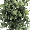 GlasFlength Artificial Plants Small Fake Plants Artificial Grass Plants Faux Plants for Indoor Home Table Decor, Green, 10"*10"*11" - 4 of 4