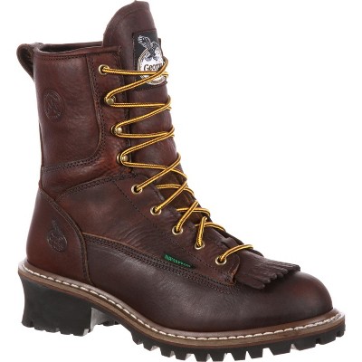 Men's Georgia Boot Steel Toe Waterproof Logger Boot