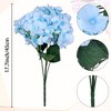 REGALWOVEN Silk Decorative Artificial Hydrangea Flowers 17.7" 6 Pcs - image 4 of 4