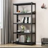 63"H 5 Tier Metal Shelves for Storage Garage Shelving 2000LBS Heavy Duty Storage Shelves,Black - 2 of 4