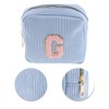 Unique Bargains Letter g Pattern Makeup Bag 1 Pc - 4 of 4