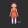 Women's Squid Game Giant Doll T-Shirt - 2 of 4