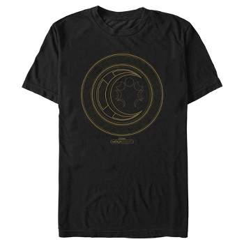 Boy's Marvel: Moon Knight Hieroglyphic Moon Phase Logo T-shirt - Black ...