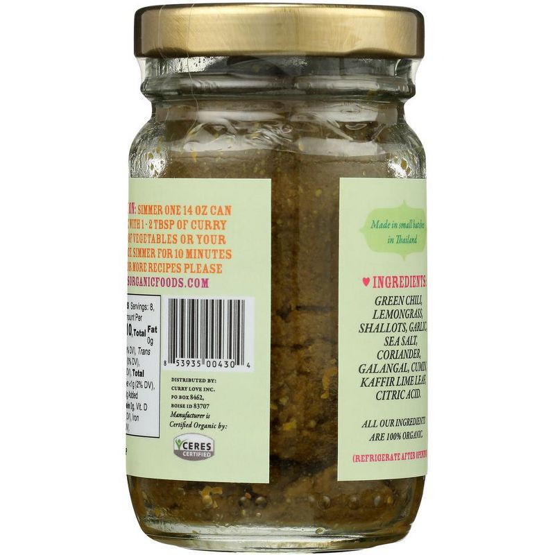 Mike's Organic Curry Love Green Thai Curry Paste - Case of 6/4.23 oz, 3 of 8