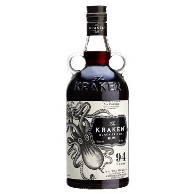 The Kraken Black Spiced Rum - 750ml Bottle