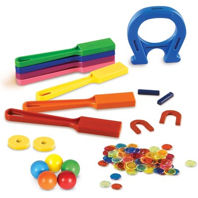 Learning Resources Super Magnet Lab Kit, 119-Piece Kit, Ages 5+