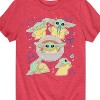 Boys' - The Mandalorian - Grogu Stickers Short Sleeve Graphic T-Shirt - 2 of 4