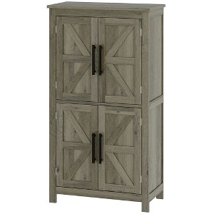 Resenkos Bathroom Floor Cabinet, Bathroom Cabinet, Floor Cabinet for Bathroom, Living Room, Entryway, Kitchen, - 1 of 4