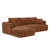 108.3" Chenille Tufted L-Shaped Modular Sectional Sofa with Left Chaise - 4 of 4