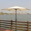 CAVINAS 9 FT Portable Beach Umbrella, Aluminum Frame Sun Shade, Outdoor Umbrellas for Backyard, Camping, Beach - 4 of 4