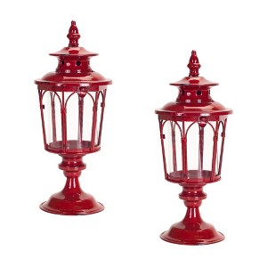 Melrose Lantern Post Candle Holder (Set of 2) - 1 of 3