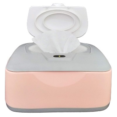 Baby Wet Wipe Warmer and Dispenser Holder, Easy Press On/Off Switch for Diaper Changing and Baby Care