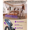 Itopfox Cordless Vacuum Cleaner with 45KPA Suction, 60min Runtime, Lightweight Stick Vacuum for All Floors, Carpets, Pet Hair, 3 Suction Modes - 3 of 4