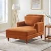 VANOMi 37.8’’W Modern Upholstered Chaise Lounge - 3 of 4