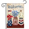 Briarwood Lane Summer 4th of July Garden Flag 12x18 For Outdoor Welcome American Mason Jars For 4th of July Garden Flag Flags For Outside - 2 of 4