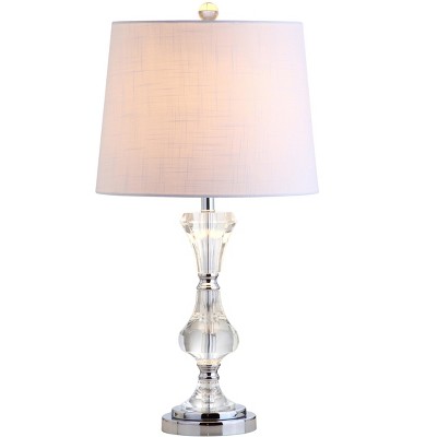 JONATHAN Y Riley Crystal LED Table Lamp