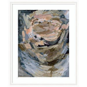 Kate and Laurel Framed Art Revival Print by Leah Nadeau, 35x43, Oliver White Narrow - 1 of 4