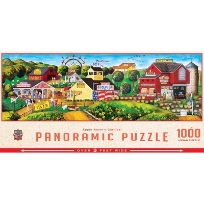 MasterPieces - Artist Panoramic - Apple Annie's Carnival 1000 Piece Puzzle