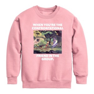 Boys' - Disney - The Sword And The Stone Graphic Long Sleeve Fleece Sweatshirt - 1 of 4