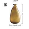 VivaTerra Oblong Recycled Glass Balloon Vase, 14" - 2 of 2