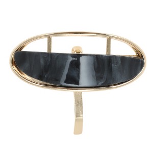 Unique Bargains Women's Semi-hollow Ponytail Buckle Hair Clip 1 Pc - 1 of 4