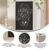 Merrick Lane Wall Mount Magnetic Chalkboard Sign with Eraser, Hanging Wall Chalkboard Memo Board - 4 of 4