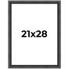 PosterPalooza | Refined Black Picture Frame - UV Acrylic, Foam Board Backing, Hanging Hardware - 2 of 4