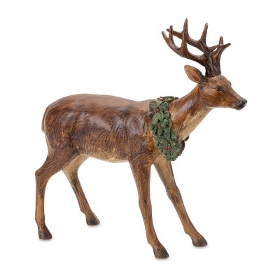 Winter Deer Figurine (Set of 2)