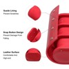 Unique Bargains Leather Travel Single Watch Roll Storage Box - 3 of 4