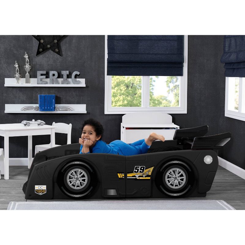 Toddler/Twin Grand Prix Race Car Bed - Delta Children, 3 of 12