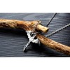 Dragon Dagger Necklace for Men or Women Stainless Steel Biker Goth Ginger Lyne Collection - 2 of 4