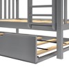 Max & Lily Twin over Twin Bunk Bed with Trundle - 4 of 4