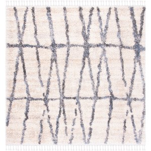Berber Fringe Shag BFG605 Power Loomed Indoor Rugs - Safavieh - 1 of 4