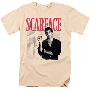 Men's Scarface Stairway T-Shirt - 1 of 4