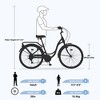 RISOKEYS 26"Inch 7 Speed Beach Cruiser Bike,Bikes,Adult City Bike with Dual V-Brake and Adjustable Seat, Cruiser Bikes for Women,Men - 4 of 4