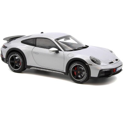 2023 Porsche 911 Dakar Ice Gray Metallic 1/18 Diecast Model Car by Norev