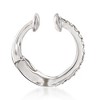 Ross-Simons Diamond-Accented Single Ear Cuff in 14kt White Gold - 3 of 4