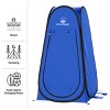 Pop Up Pod Privacy Tent - Camping, Beach, or Tailgate with Carry Bag (Blue) by Wakeman Outdoors - 4 of 4