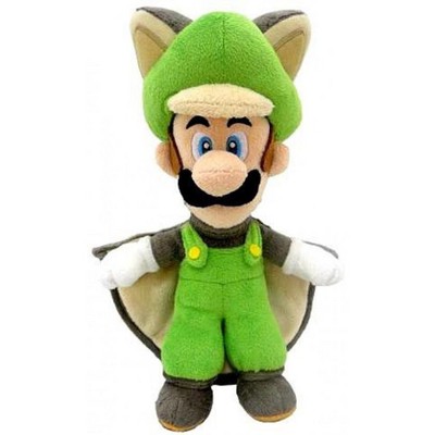 new super mario bros wii luigi plush