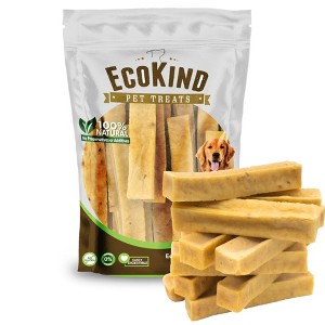 EcoKind Pet Treats Peanut Butter Flavor Premium Gold Yak Chews - Ordorless, Long Lasting Chews for all Breeds - 1 of 4