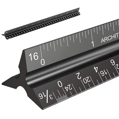 Helix 2-in-1 Circle Ruler Measuring & Compass Tool 12 / 30cm, Pack of 5