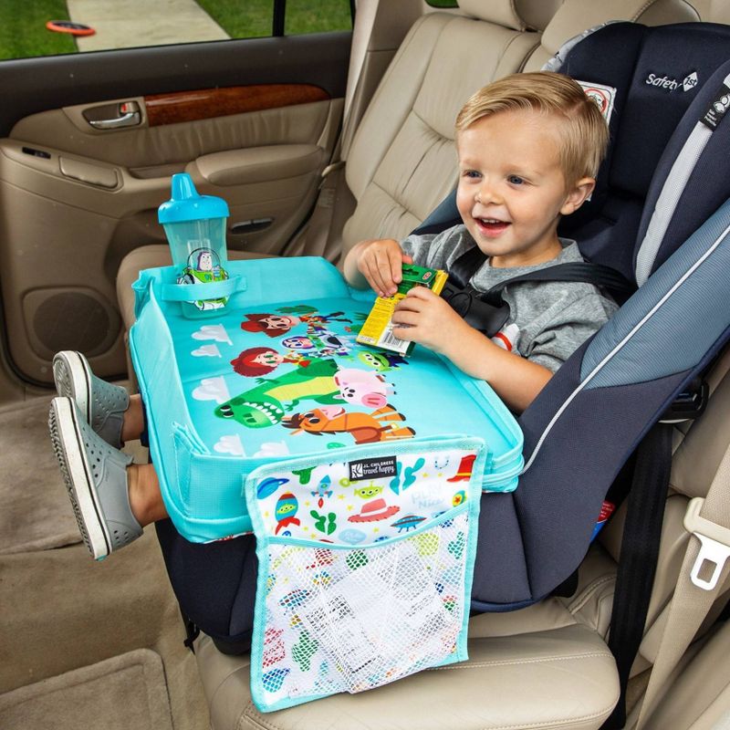 Disney Baby by J.L. Childress 3-in-1 Travel Tray &#38; Tablet Holder - Toy Story, 2 of 11
