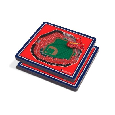 MLB St. Louis Cardinals 3D Stadium View Coaster