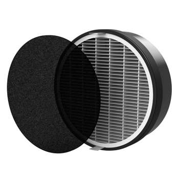 Airhood | Portable Kitchen Air Cleaner with Activated Charcoal Filter & Stainless-Steel Oil Filter, Wireless, Black