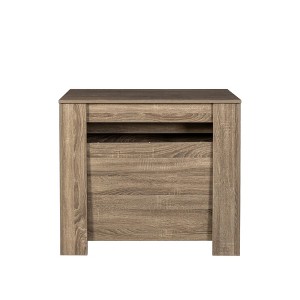 Ridstar 35.43 in. W Brown Multifunctional Extendable Console Tables - 1 of 4