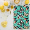 Heather Dutton Mariposa Boho Butterflies Aqua Rectangle Cutting Board - Deny Designs - 2 of 3